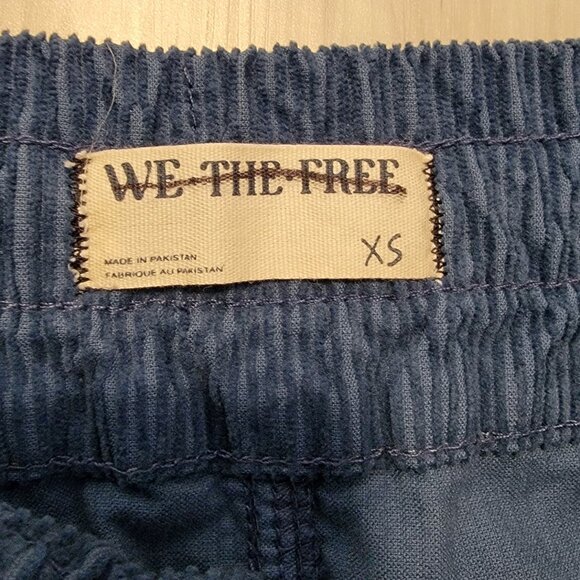 Free People Modern Love Pull On Corduroy Jeans NEW with tags NWT Size XSmall - Picture 13 of 14